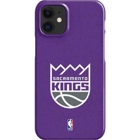 NBA Sacramento Kings Distressed iPhone 12 Mini Lite Case