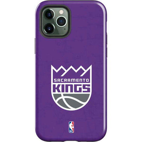 NBA Sacramento Kings Distressed iPhone 12 Pro Max Impact Case