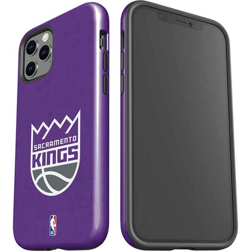 NBA Sacramento Kings Distressed iPhone 12 Pro Max Impact Case