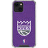 NBA Sacramento Kings Distressed iPhone 13 Clear Case