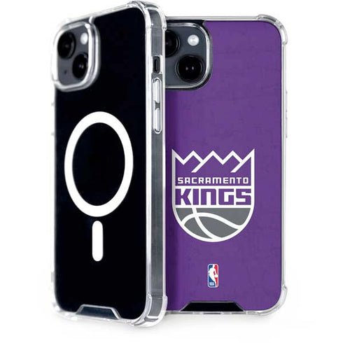 NBA Sacramento Kings Distressed iPhone 13 MagSafe Case