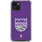 NBA Sacramento Kings Distressed iPhone 13 Mini Clear Case
