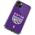 NBA Sacramento Kings Distressed iPhone 13 Mini Clear Case
