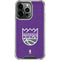 NBA Sacramento Kings Distressed iPhone 13 Pro Clear Case