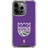 NBA Sacramento Kings Distressed iPhone 13 Pro Clear Case