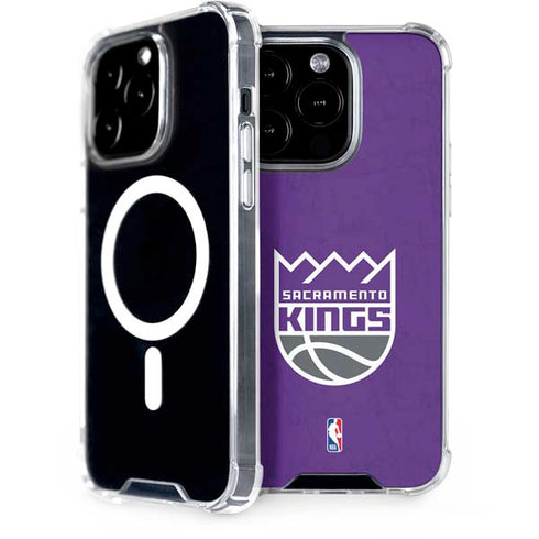 NBA Sacramento Kings Distressed iPhone 13 Pro Max MagSafe Case