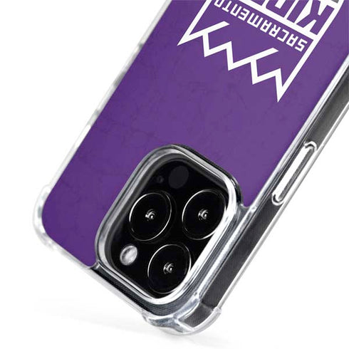 NBA Sacramento Kings Distressed iPhone 13 Pro Max MagSafe Case