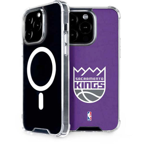 NBA Sacramento Kings Distressed iPhone 14 Pro MagSafe Case