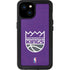 NBA Sacramento Kings Distressed iPhone 15 Plus Waterproof Case