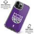 NBA Sacramento Kings Distressed iPhone 15 Pro Clear Case