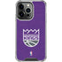 NBA Sacramento Kings Distressed iPhone 15 Pro Max Clear Case