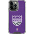 NBA Sacramento Kings Distressed iPhone 16 Pro Max Clear Case