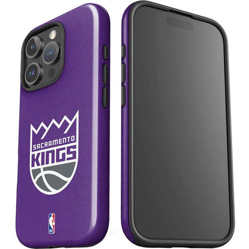 NBA Sacramento Kings Distressed iPhone 16 Pro Max Impact Case