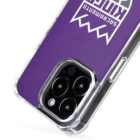NBA Sacramento Kings Distressed iPhone 16 Pro Max MagSafe Case
