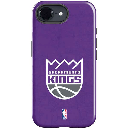 NBA Sacramento Kings Distressed iPhone 16e Impact Case
