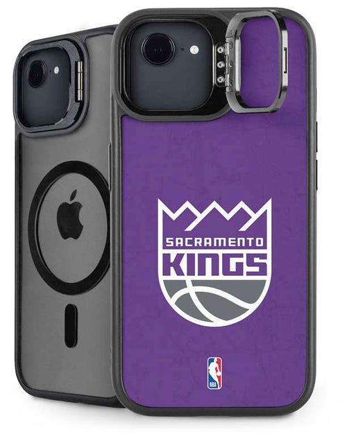 NBA Sacramento Kings Distressed iPhone 16e Kickstand Case