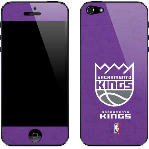 NBA Sacramento Kings Distressed iPhone 5/5s/5SE Skin