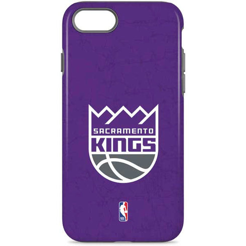 NBA Sacramento Kings Distressed iPhone Cases
