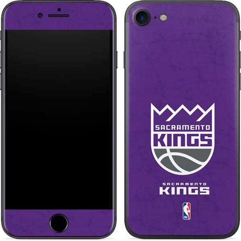 NBA Sacramento Kings Distressed iPhone 7 Skin