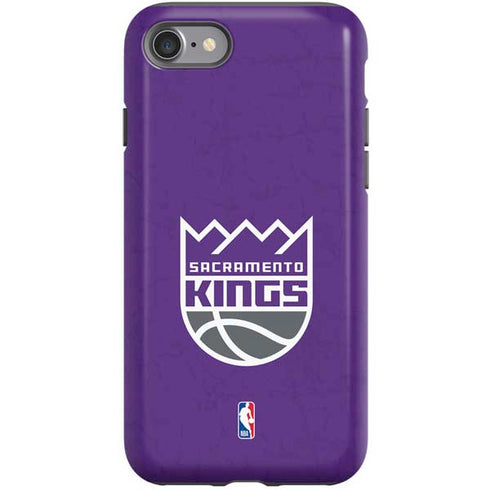 NBA Sacramento Kings Distressed iPhone SE (2nd & 3rd Gen) Pro Case