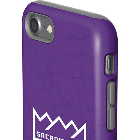 NBA Sacramento Kings Distressed iPhone SE (2nd & 3rd Gen) Pro Case