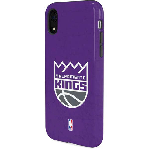 NBA Sacramento Kings Distressed iPhone XR Pro Case