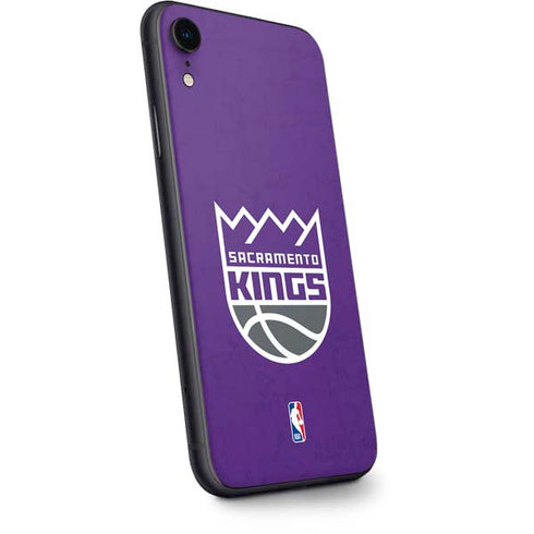 NBA Sacramento Kings Distressed iPhone XR Skin