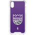NBA Sacramento Kings Distressed iPhone XS Clear Case