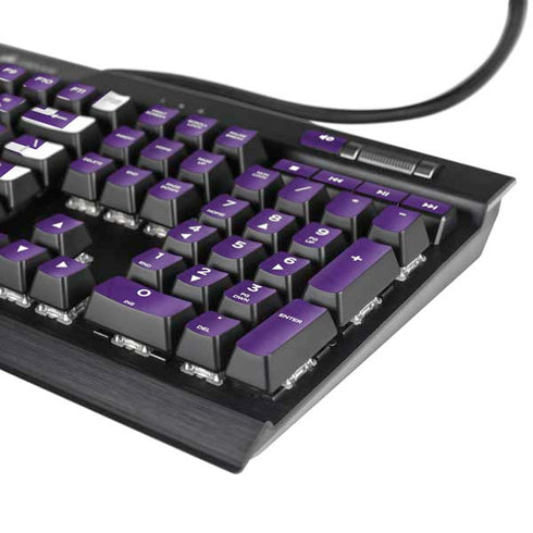 NBA Sacramento Kings Distressed K95 RGB PLATINUM Mechanical Gaming Keyboard Skin