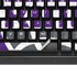 NBA Sacramento Kings Distressed K95 RGB PLATINUM Mechanical Gaming Keyboard Skin