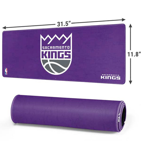 NBA Sacramento Kings Distressed Gaming Mouse Pad