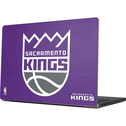 NBA Sacramento Kings Distressed MacBook Pro 14in (2021-24) Skin
