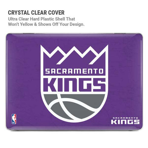 NBA Sacramento Kings Distressed MacBook Pro 16in (2021-25) Case plus Skin
