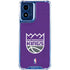 NBA Sacramento Kings Distressed Moto G 5G (2024) Clear Case