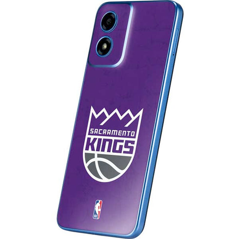 NBA Sacramento Kings Distressed Moto G Play 4G (2024) Skin