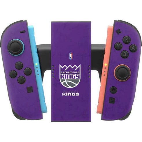 NBA Sacramento Kings Distressed Nintendo Switch 2 (2025) Joy-Con Controller Skin