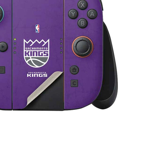 NBA Sacramento Kings Distressed Nintendo Switch 2 (2025) Joy-Con Controller Skin