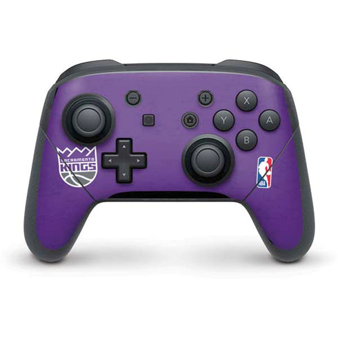 NBA Sacramento Kings Distressed Nintendo Switch Pro Controller Skin