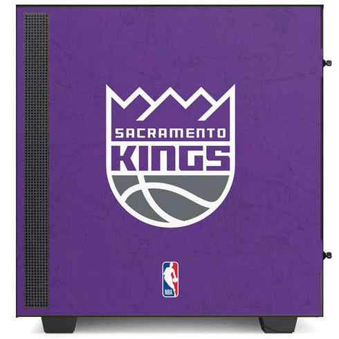 NBA Sacramento Kings Distressed NZXT H510 Compact ATX Mid-Tower Case Skin