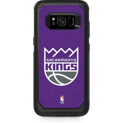 NBA Sacramento Kings Distressed Otterbox Commuter Galaxy Skin