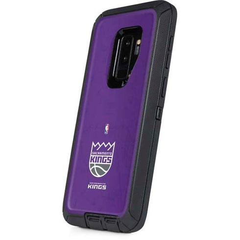 NBA Sacramento Kings Distressed Otterbox Defender Galaxy Skin