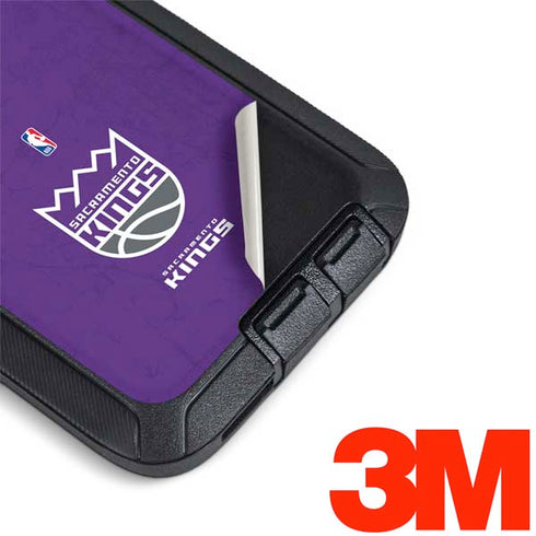 NBA Sacramento Kings Distressed Otterbox Defender Galaxy Skin