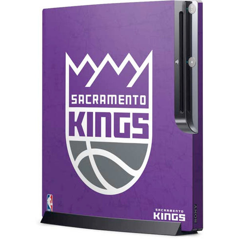 NBA Sacramento Kings Distressed Playstation 3 & PS3 Slim Skin
