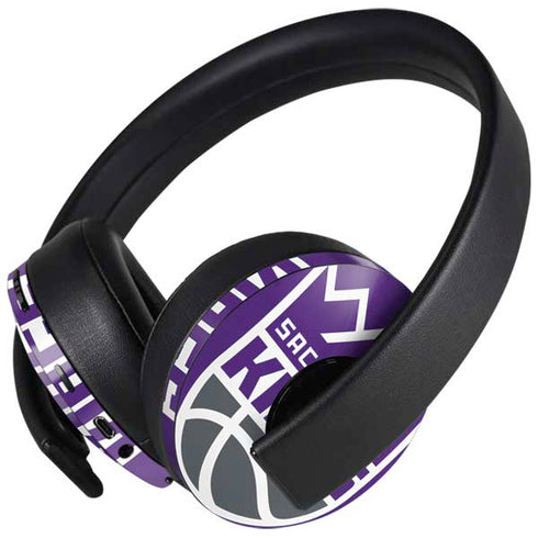 NBA Sacramento Kings Distressed PlayStation 4 Gold Wireless Headset Skin