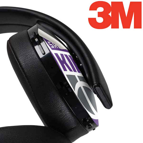 NBA Sacramento Kings Distressed PlayStation 4 Gold Wireless Headset Skin