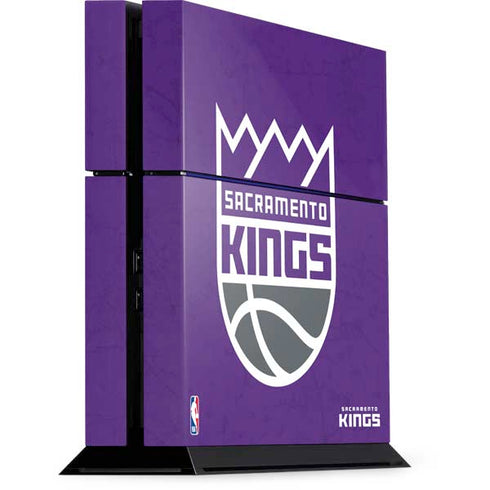NBA Sacramento Kings Distressed PS4 Console Skin