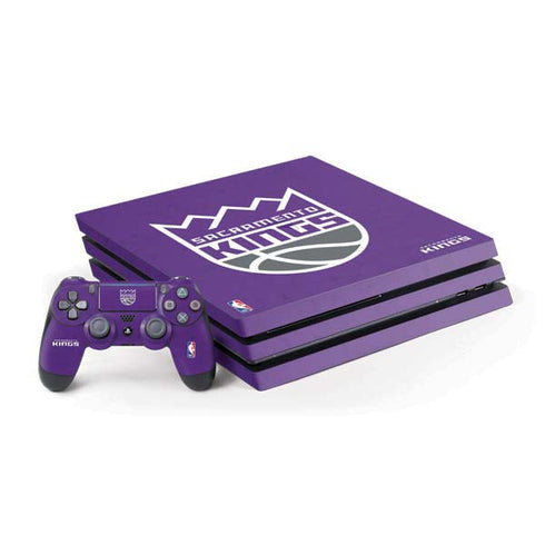 NBA Sacramento Kings Distressed PlayStation PS4 Skins