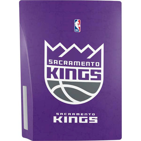 NBA Sacramento Kings Distressed PS5 Bundle Skin