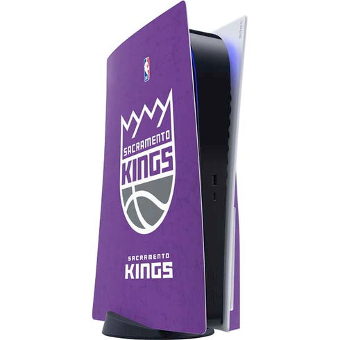 NBA Sacramento Kings Distressed PlayStation PS5 Skins