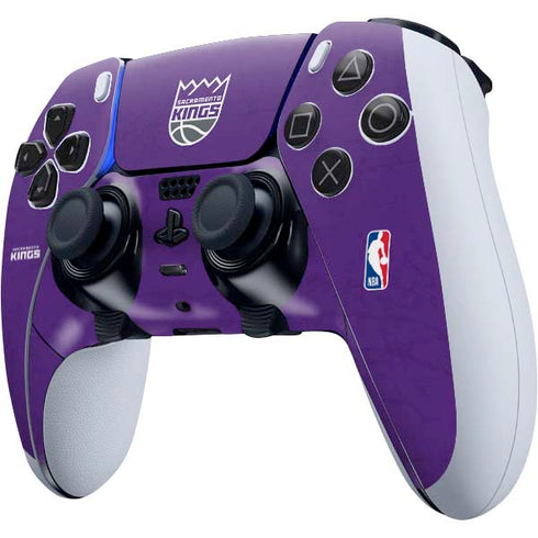 NBA Sacramento Kings Distressed PS5 DualSense Edge Pro Controller Skin